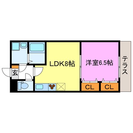 エスペランサUの物件間取画像